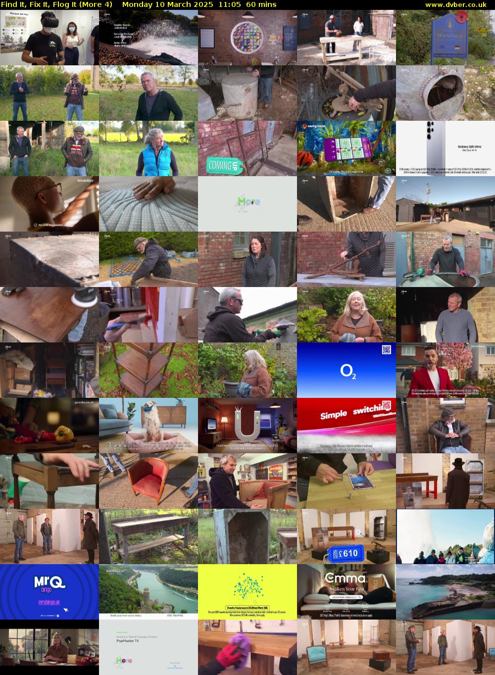 Find It, Fix It, Flog It (More 4) Monday 10 March 2025 11:05 - 12:05