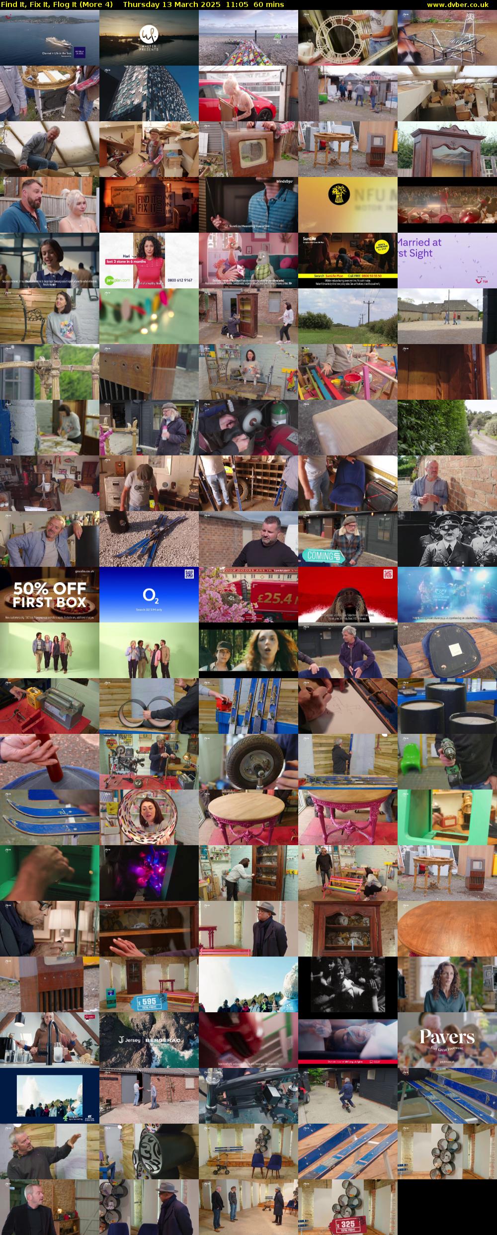 Find It, Fix It, Flog It (More 4) Thursday 13 March 2025 11:05 - 12:05