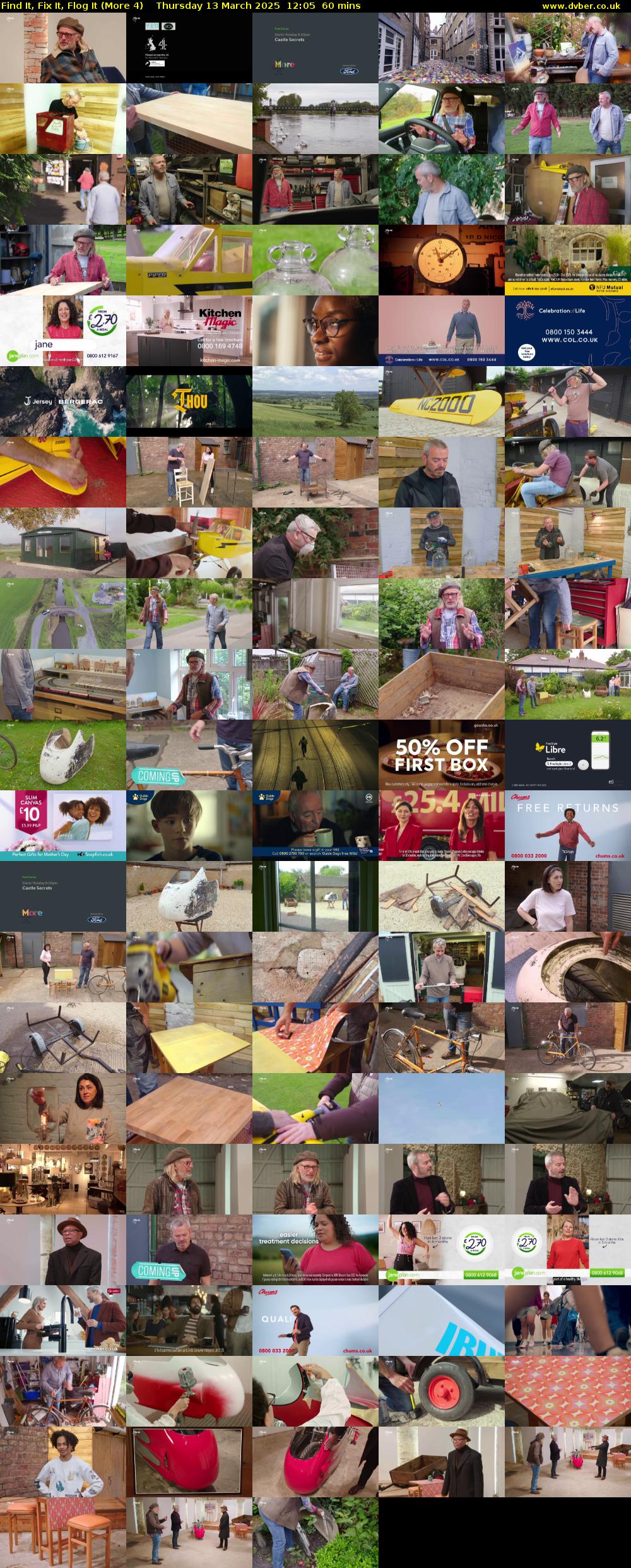 Find It, Fix It, Flog It (More 4) Thursday 13 March 2025 12:05 - 13:05