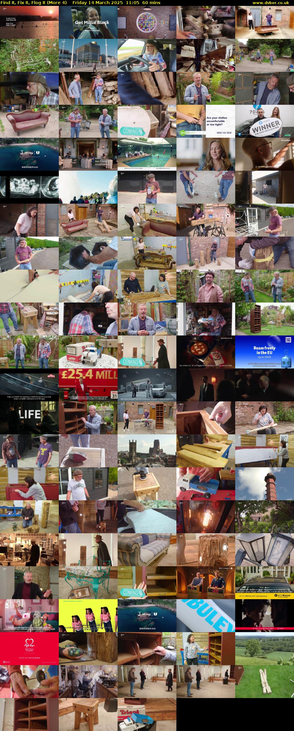 Find It, Fix It, Flog It (More 4) Friday 14 March 2025 11:05 - 12:05