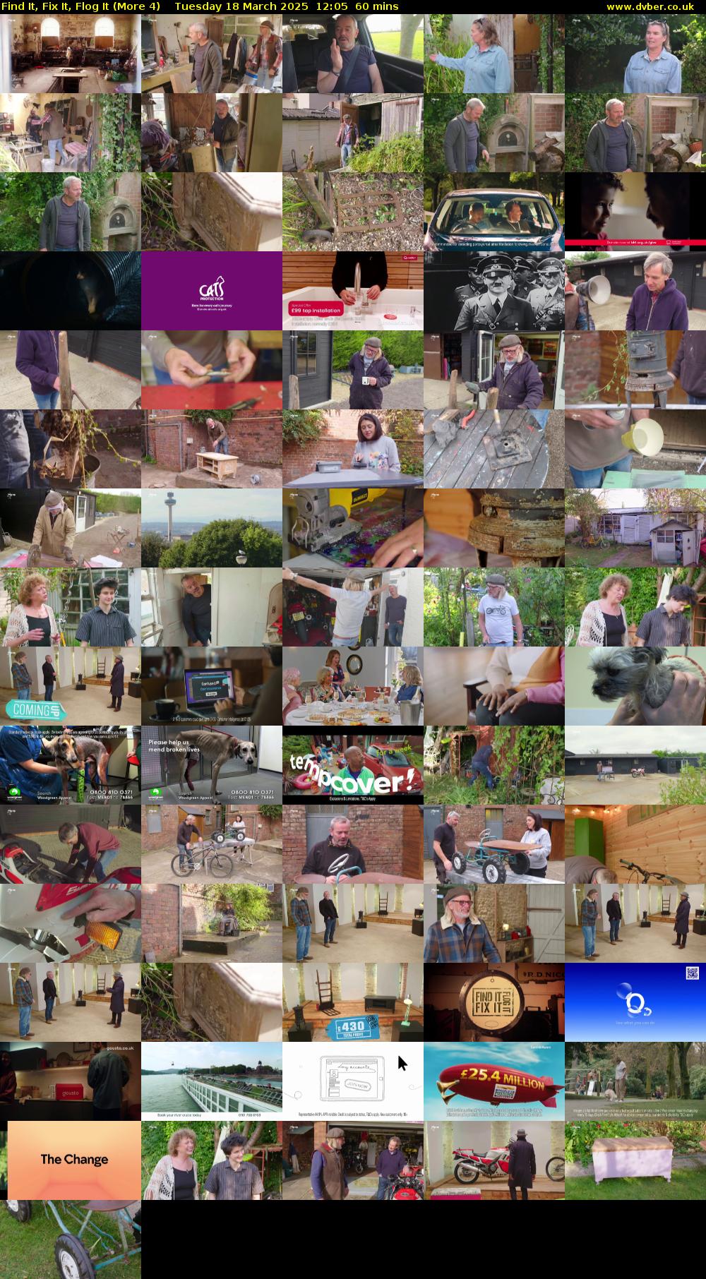 Find It, Fix It, Flog It (More 4) Tuesday 18 March 2025 12:05 - 13:05