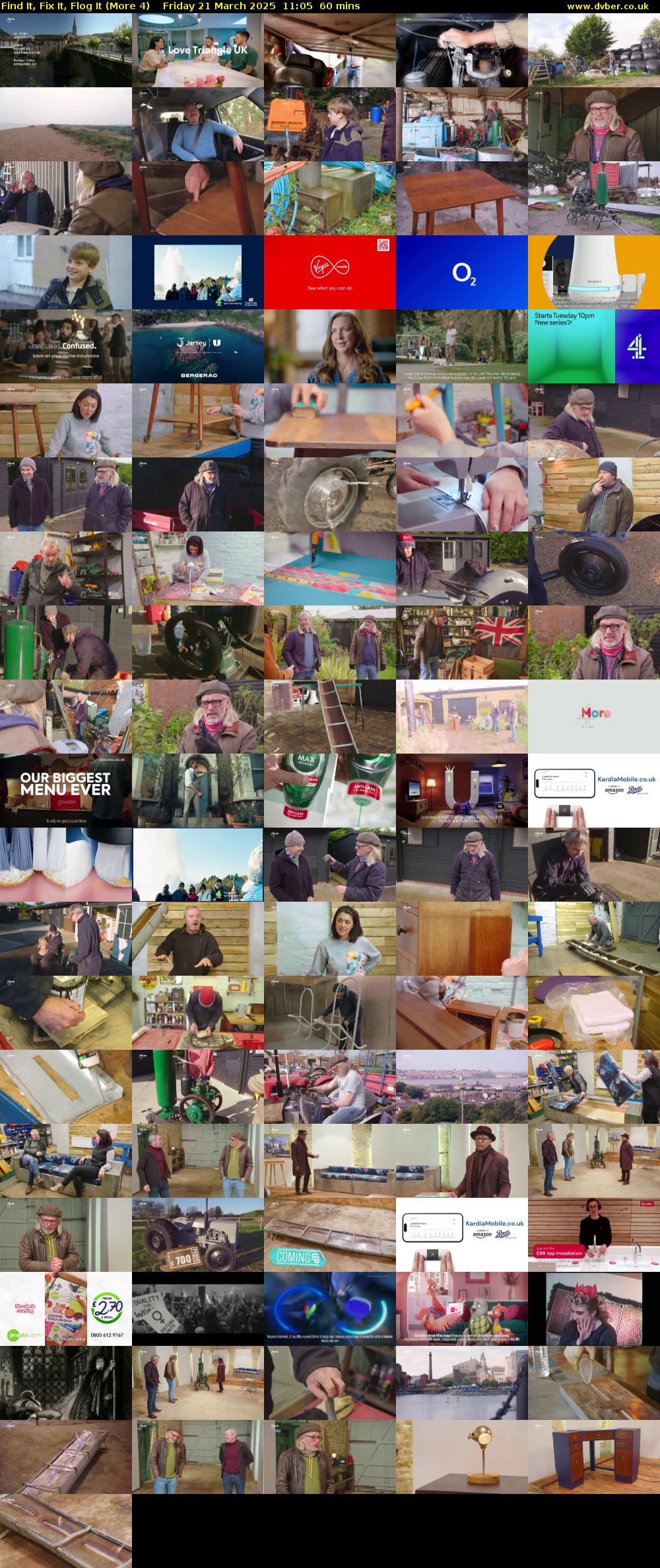 Find It, Fix It, Flog It (More 4) Friday 21 March 2025 11:05 - 12:05
