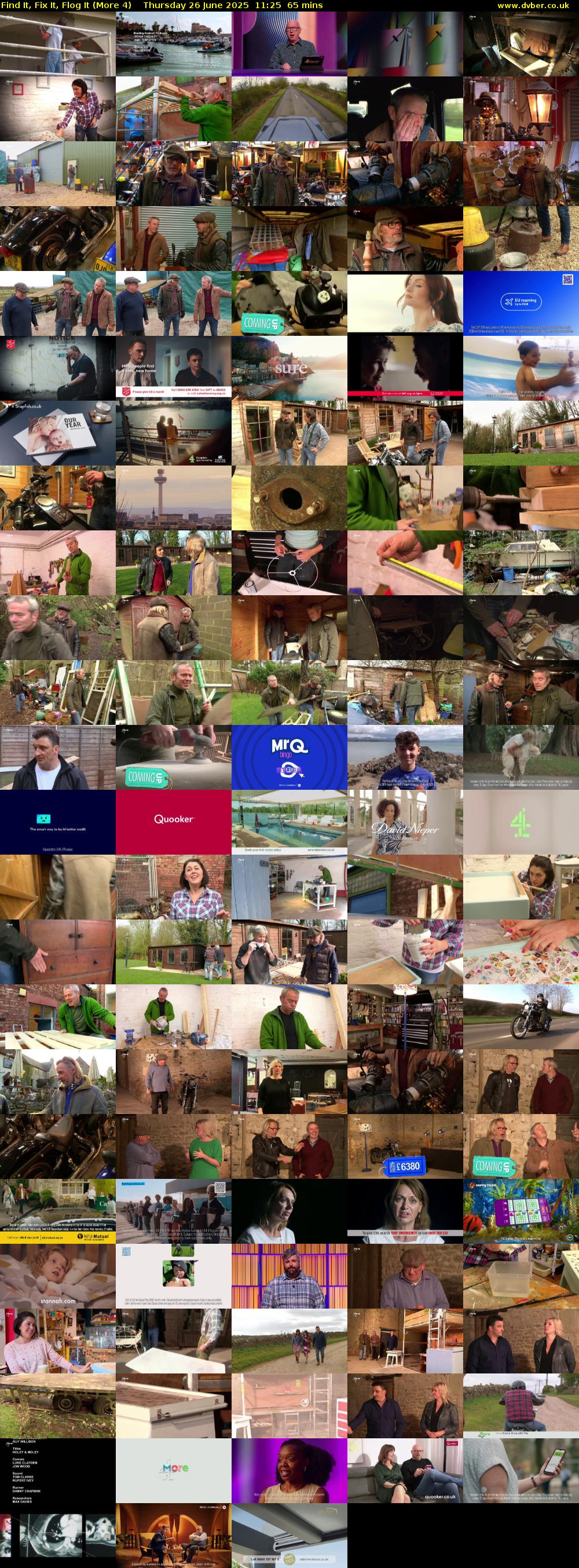 Find It, Fix It, Flog It (More 4) Thursday 26 June 2025 11:25 - 12:30