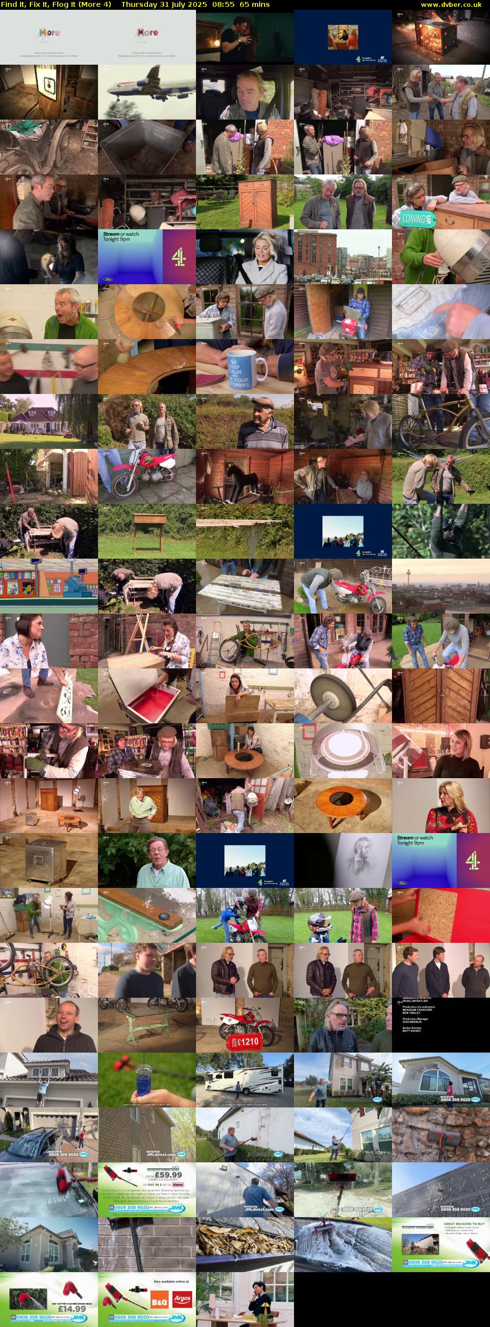 Find It, Fix It, Flog It (More 4) Thursday 31 July 2025 08:55 - 10:00