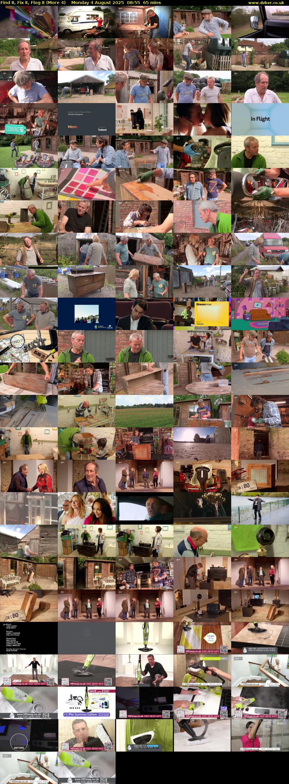 Find It, Fix It, Flog It (More 4) Monday 4 August 2025 08:55 - 10:00