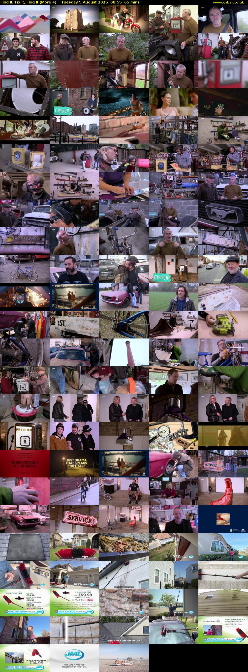 Find It, Fix It, Flog It (More 4) Tuesday 5 August 2025 08:55 - 10:00