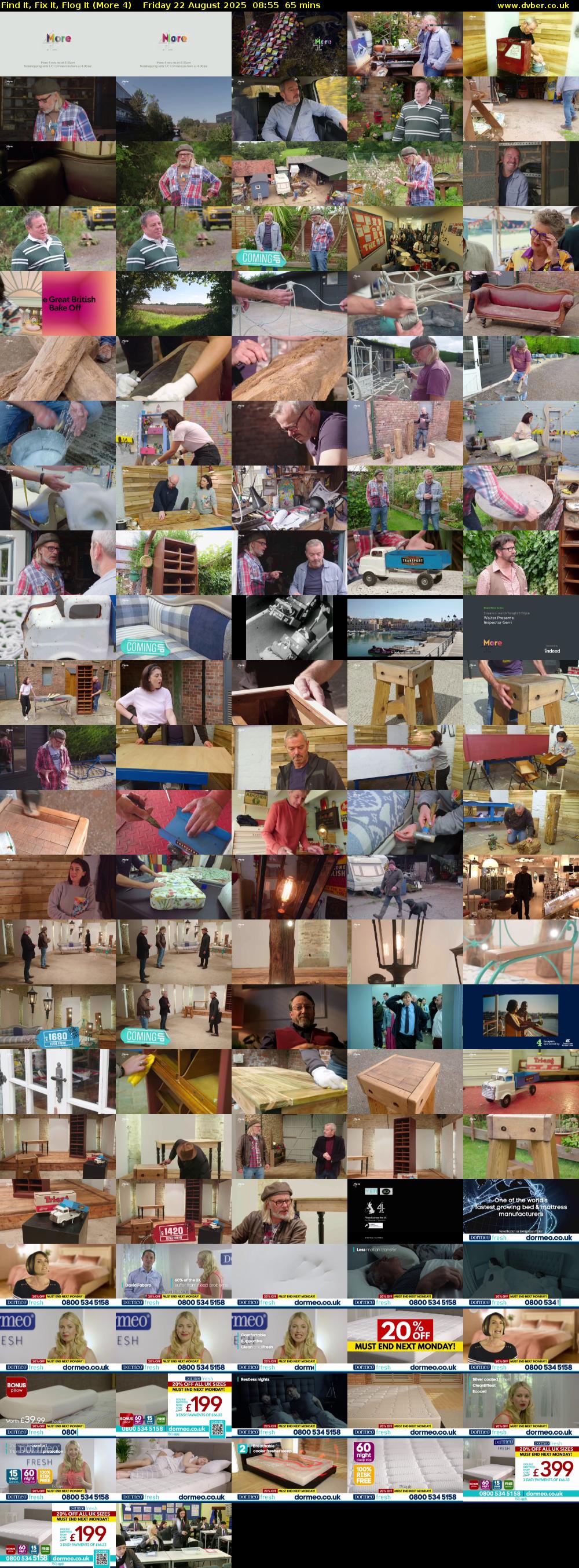 Find It, Fix It, Flog It (More 4) Friday 22 August 2025 08:55 - 10:00