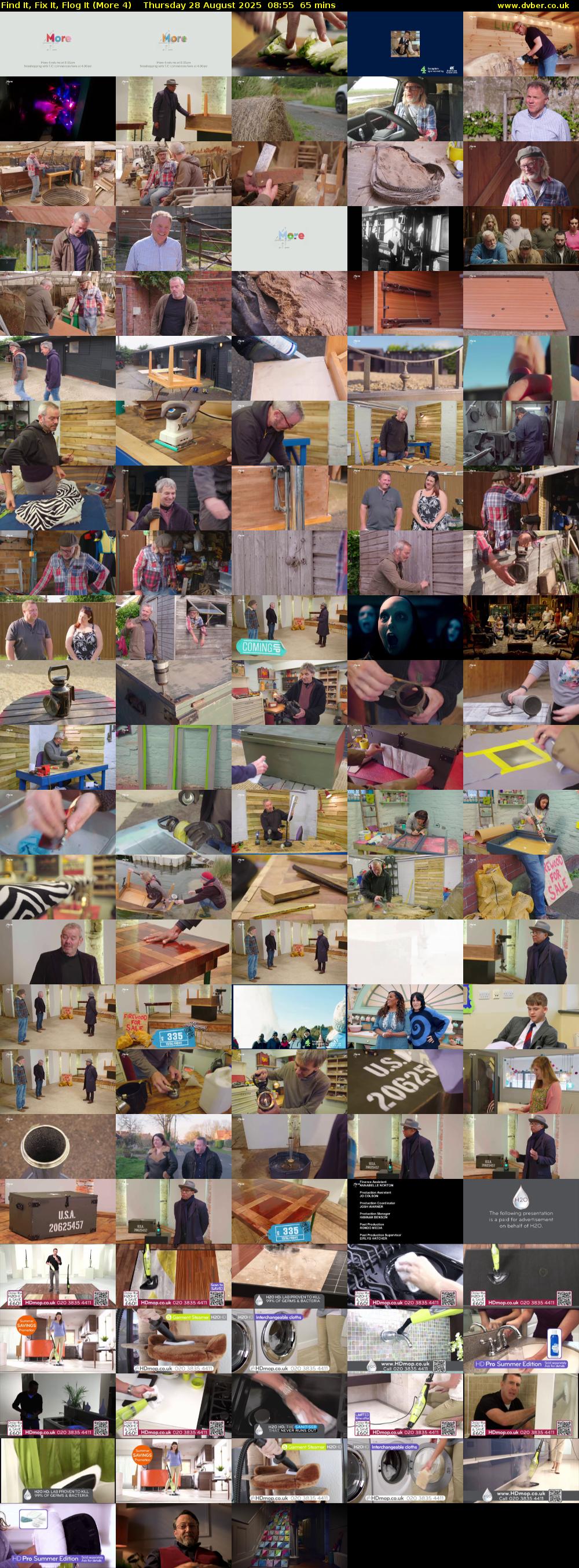 Find It, Fix It, Flog It (More 4) Thursday 28 August 2025 08:55 - 10:00