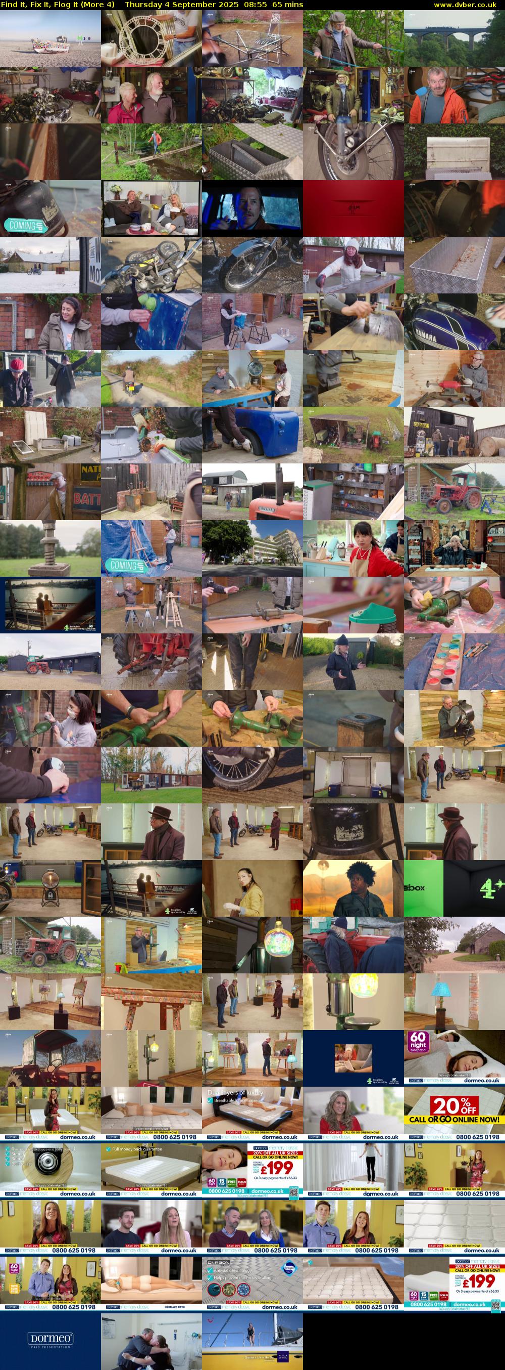 Find It, Fix It, Flog It (More 4) Thursday 4 September 2025 08:55 - 10:00