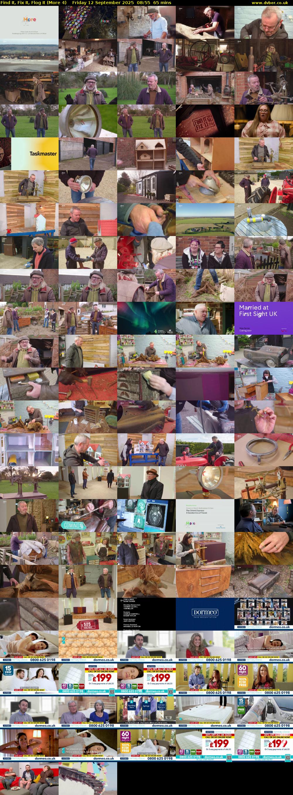 Find It, Fix It, Flog It (More 4) Friday 12 September 2025 08:55 - 10:00