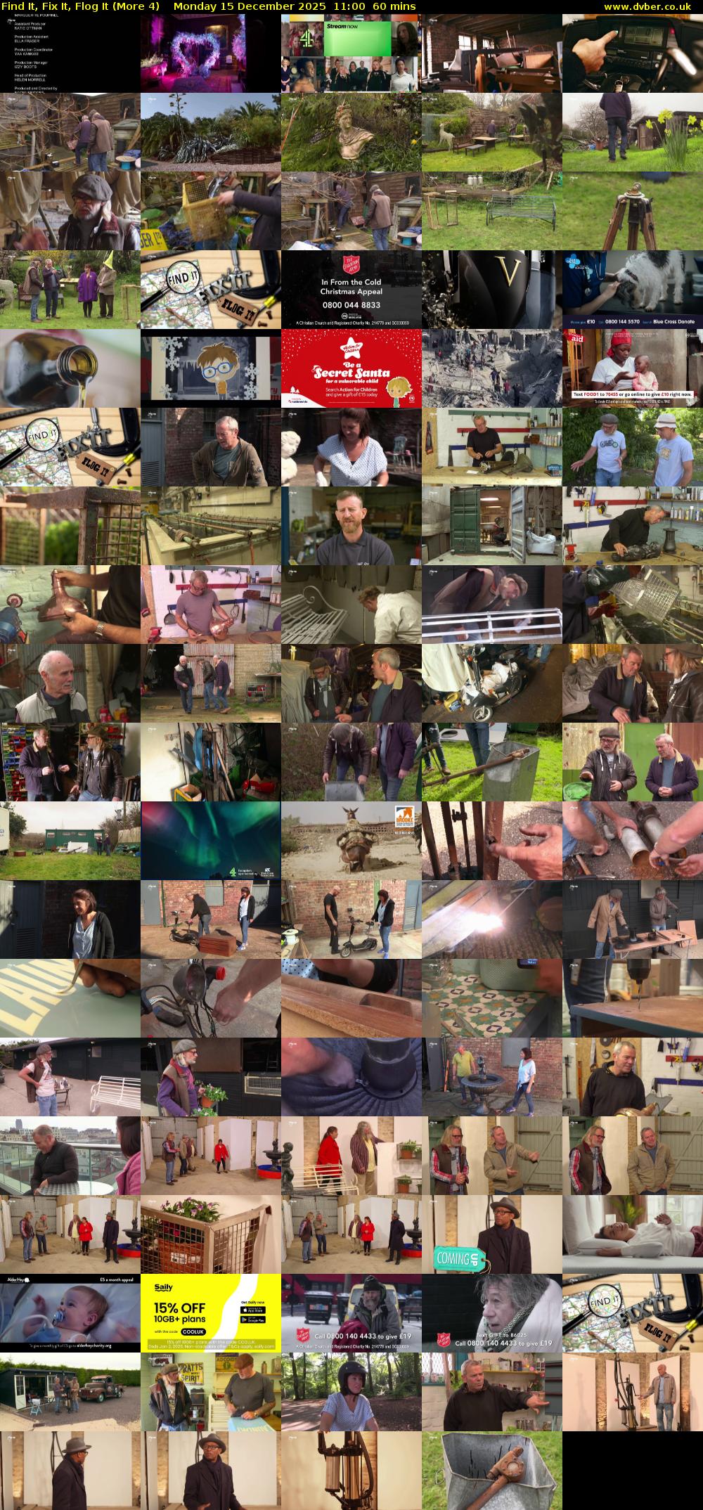 Find It, Fix It, Flog It (More 4) Monday 15 December 2025 11:00 - 12:00