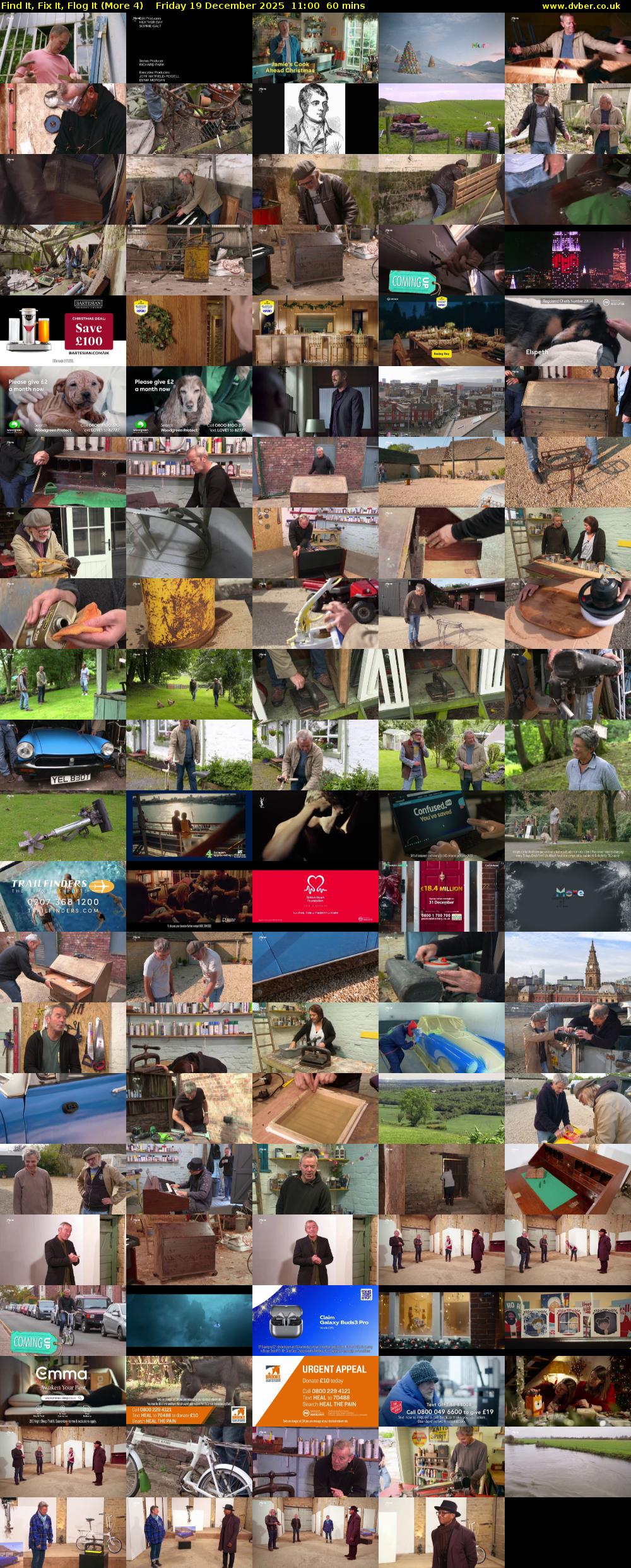 Find It, Fix It, Flog It (More 4) Friday 19 December 2025 11:00 - 12:00