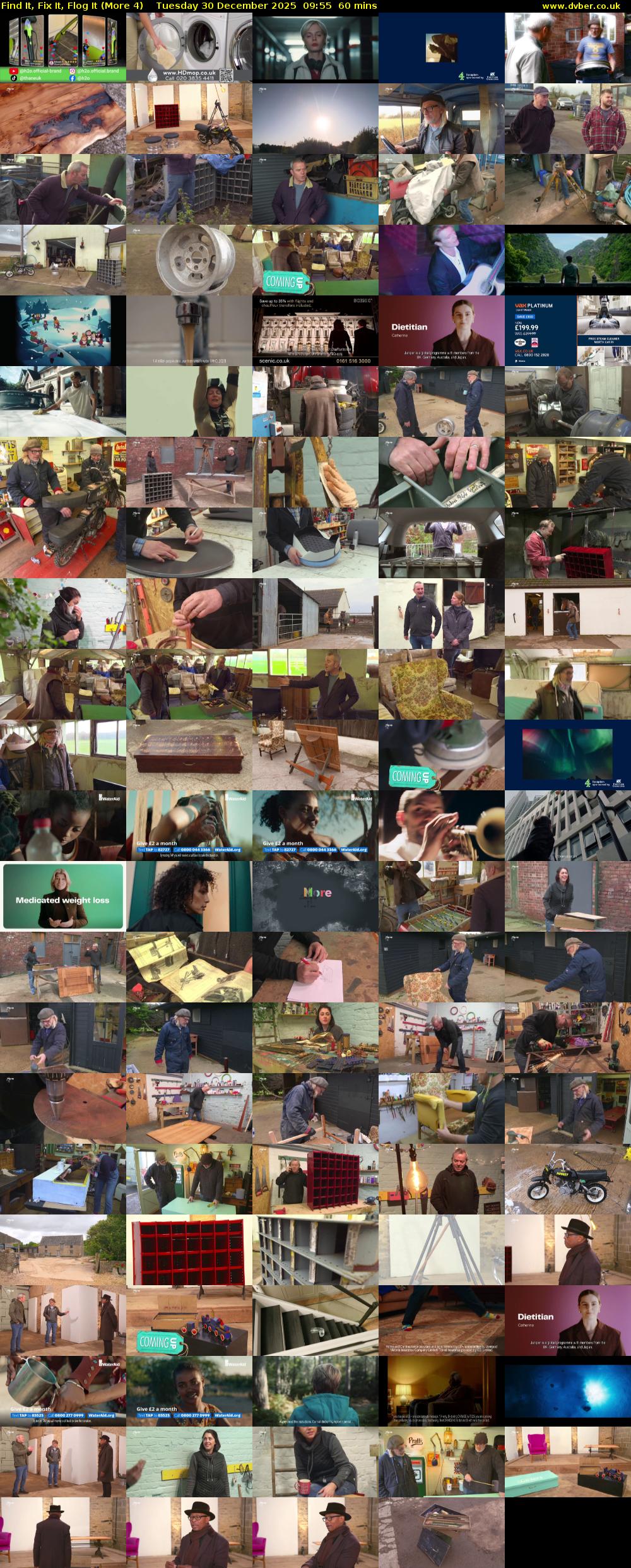 Find It, Fix It, Flog It (More 4) Tuesday 30 December 2025 09:55 - 10:55