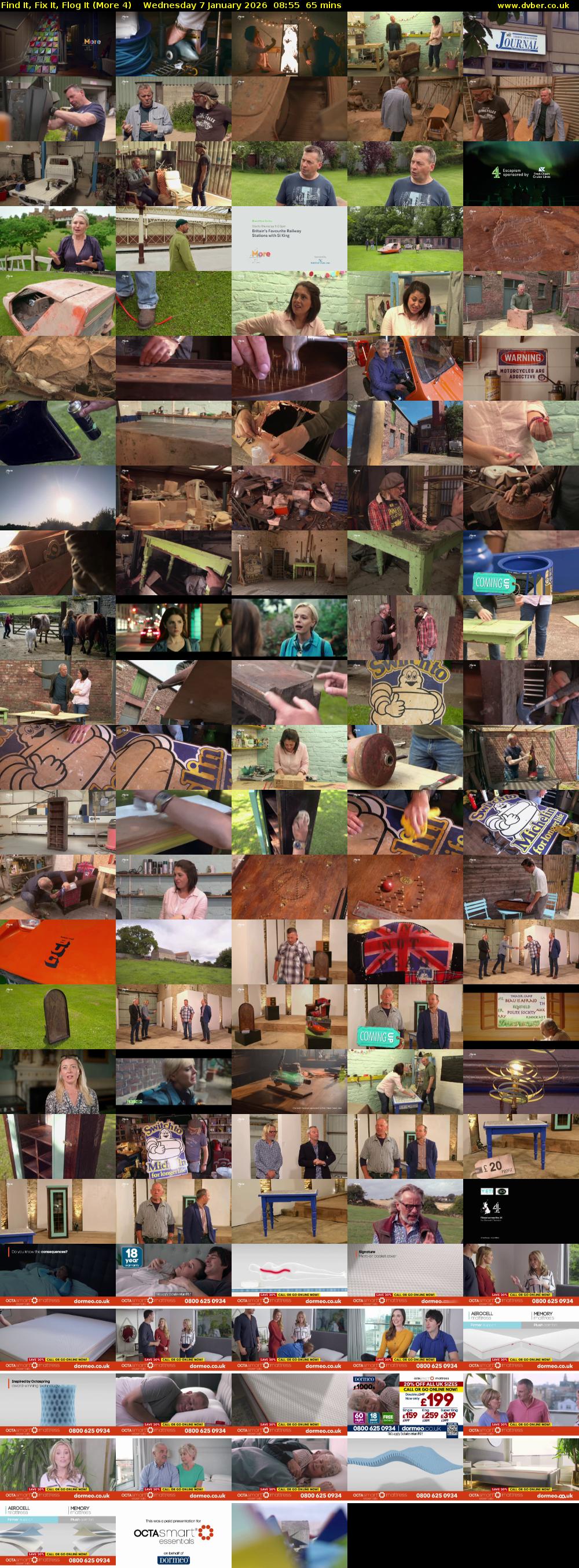 Find It, Fix It, Flog It (More 4) Wednesday 7 January 2026 08:55 - 10:00