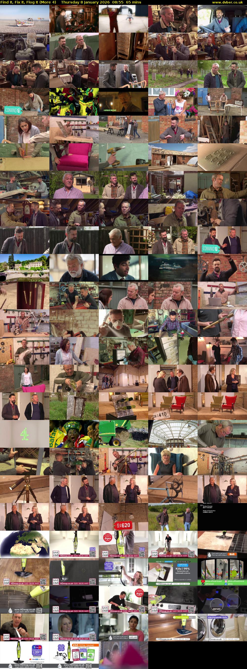 Find It, Fix It, Flog It (More 4) Thursday 8 January 2026 08:55 - 10:00