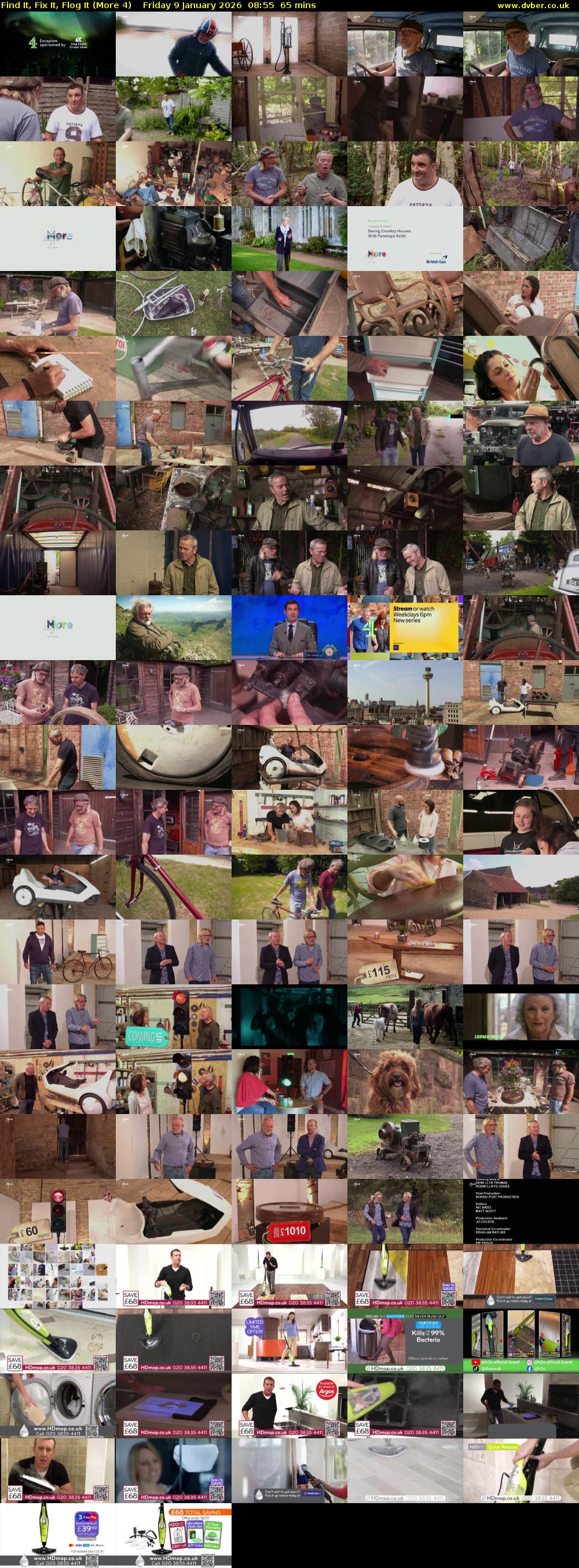 Find It, Fix It, Flog It (More 4) Friday 9 January 2026 08:55 - 10:00