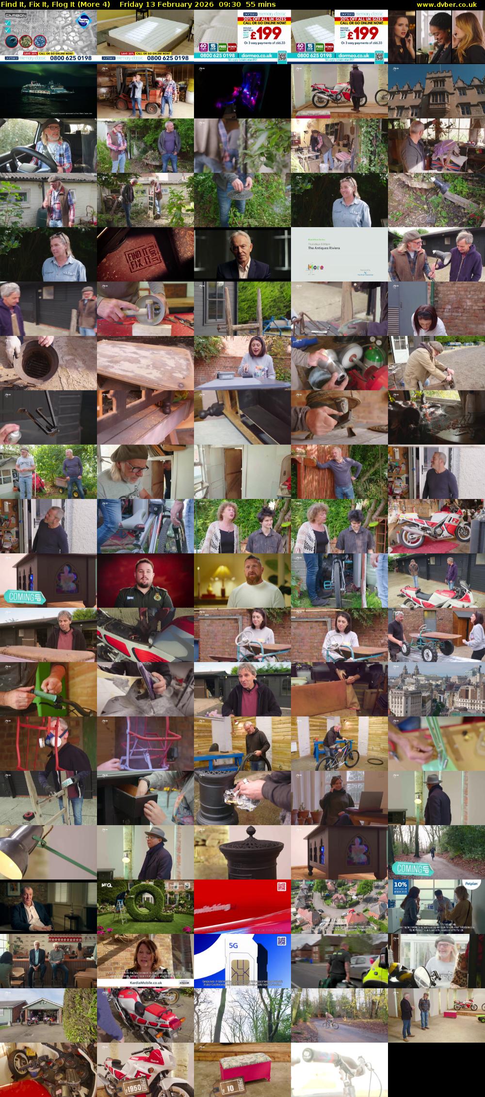 Find It, Fix It, Flog It (More 4) Friday 13 February 2026 09:30 - 10:25