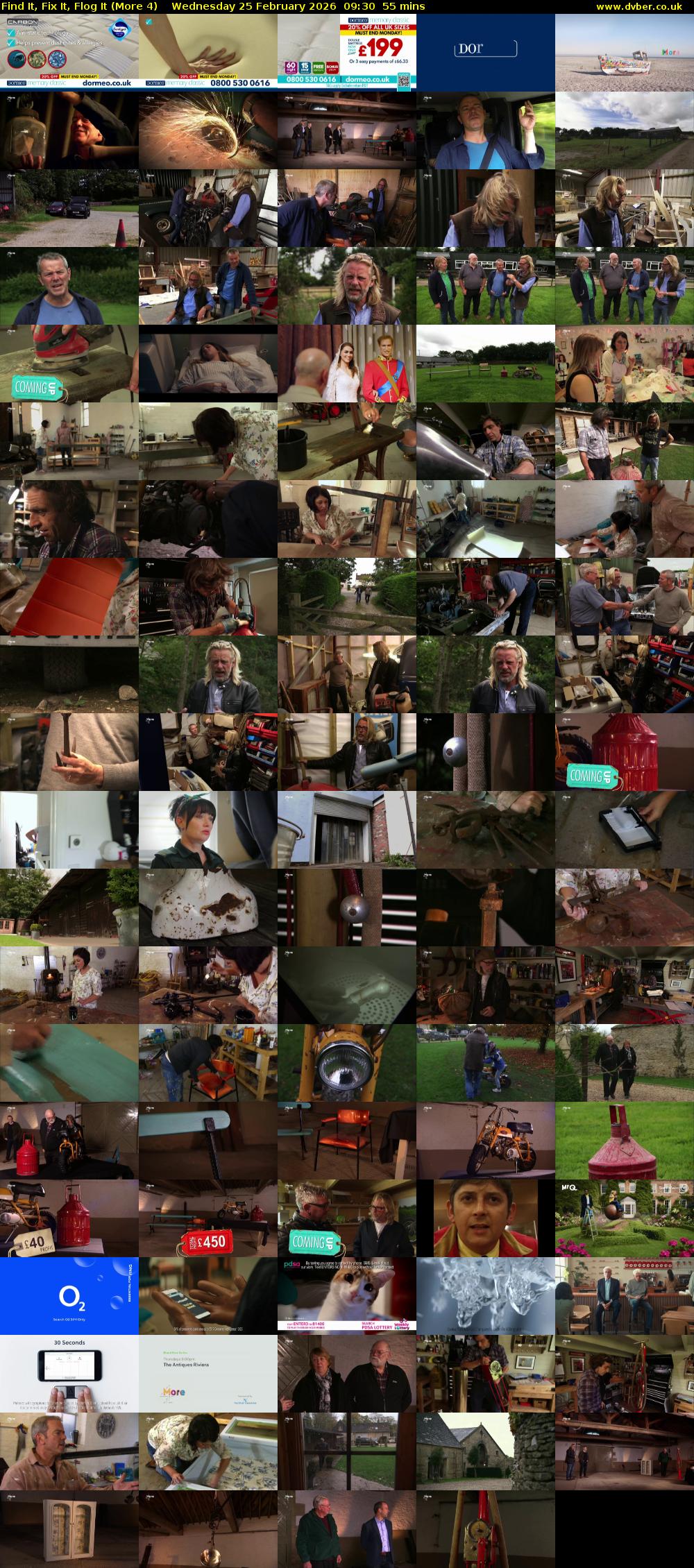 Find It, Fix It, Flog It (More 4) Wednesday 25 February 2026 09:30 - 10:25
