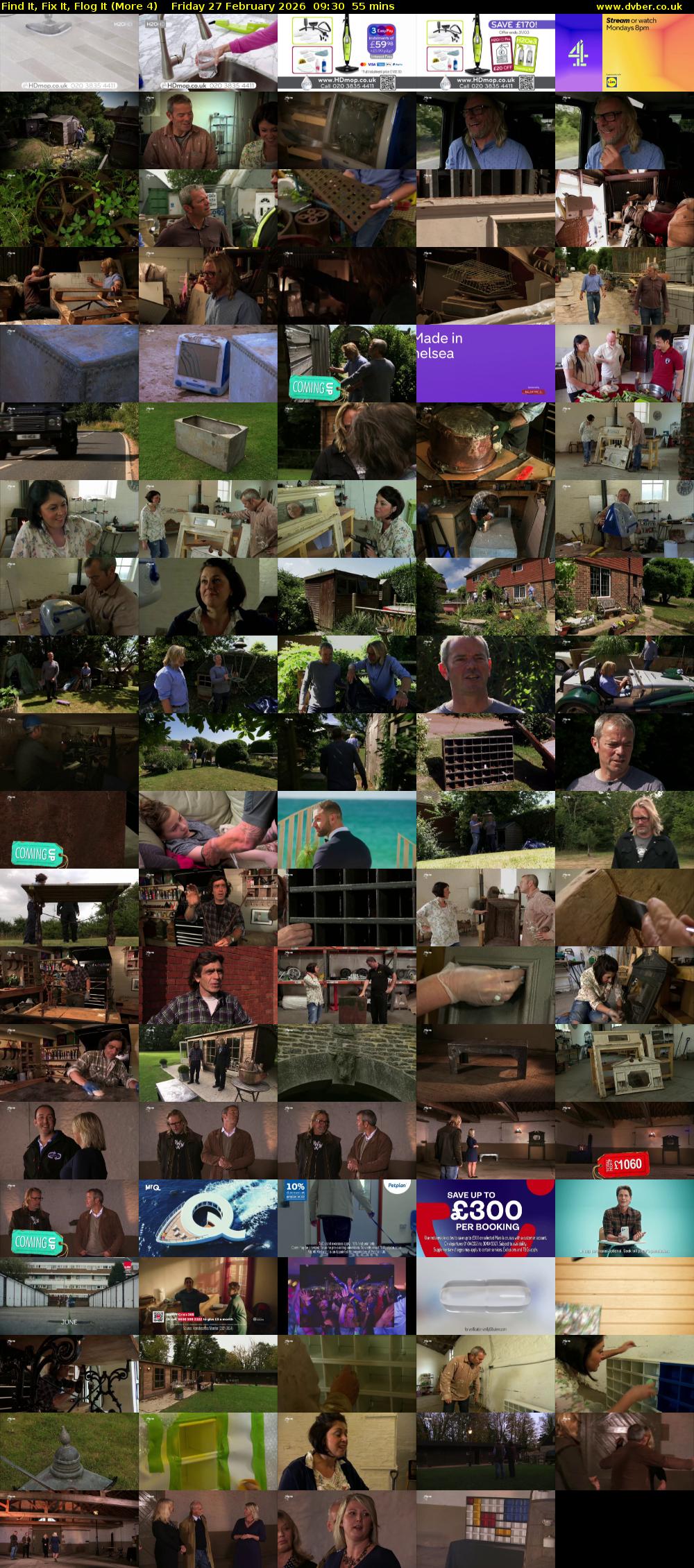 Find It, Fix It, Flog It (More 4) Friday 27 February 2026 09:30 - 10:25