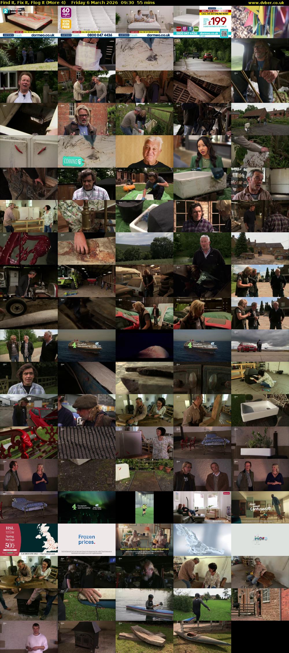 Find It, Fix It, Flog It (More 4) Friday 6 March 2026 09:30 - 10:25