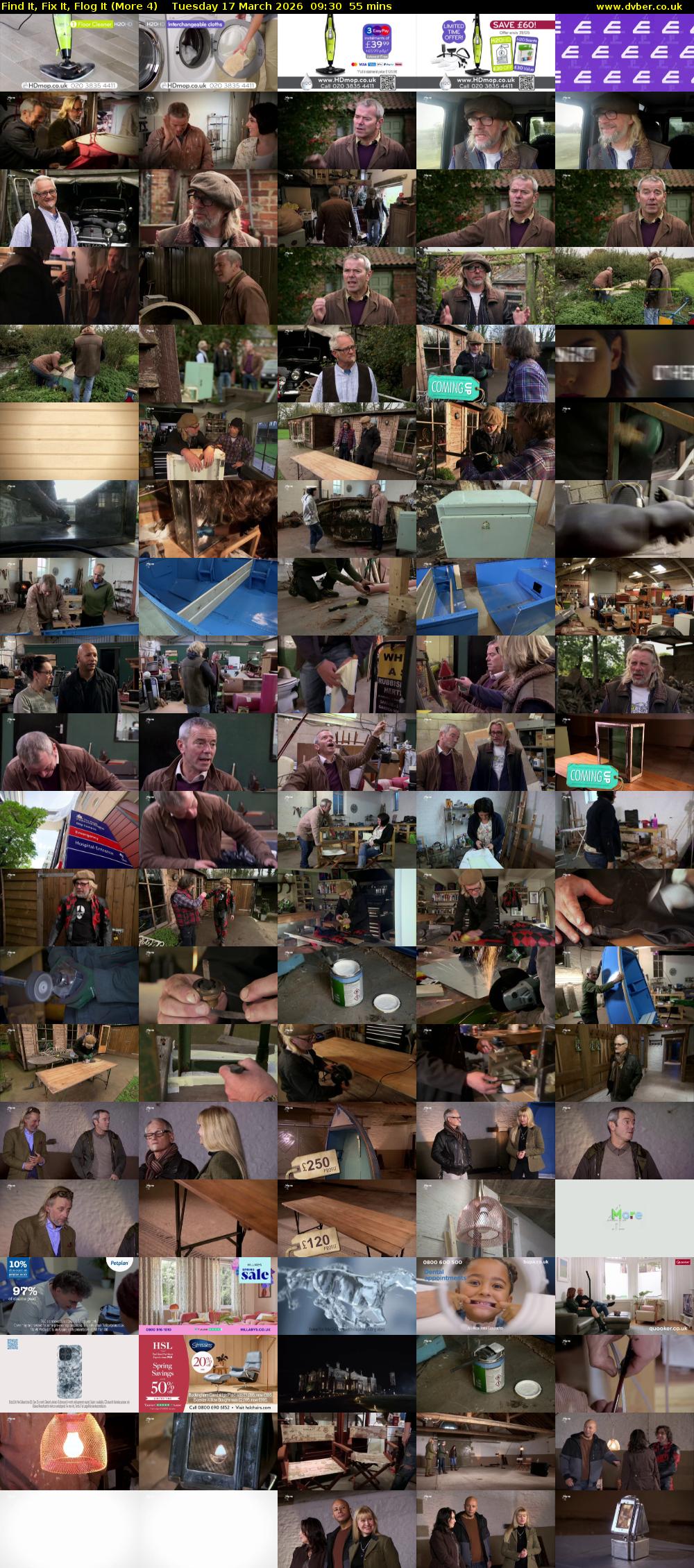 Find It, Fix It, Flog It (More 4) Tuesday 17 March 2026 09:30 - 10:25