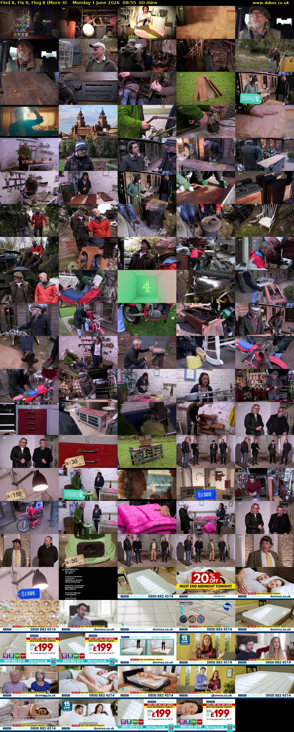 Find It, Fix It, Flog It (More 4) Monday 1 June 2026 08:55 - 09:55