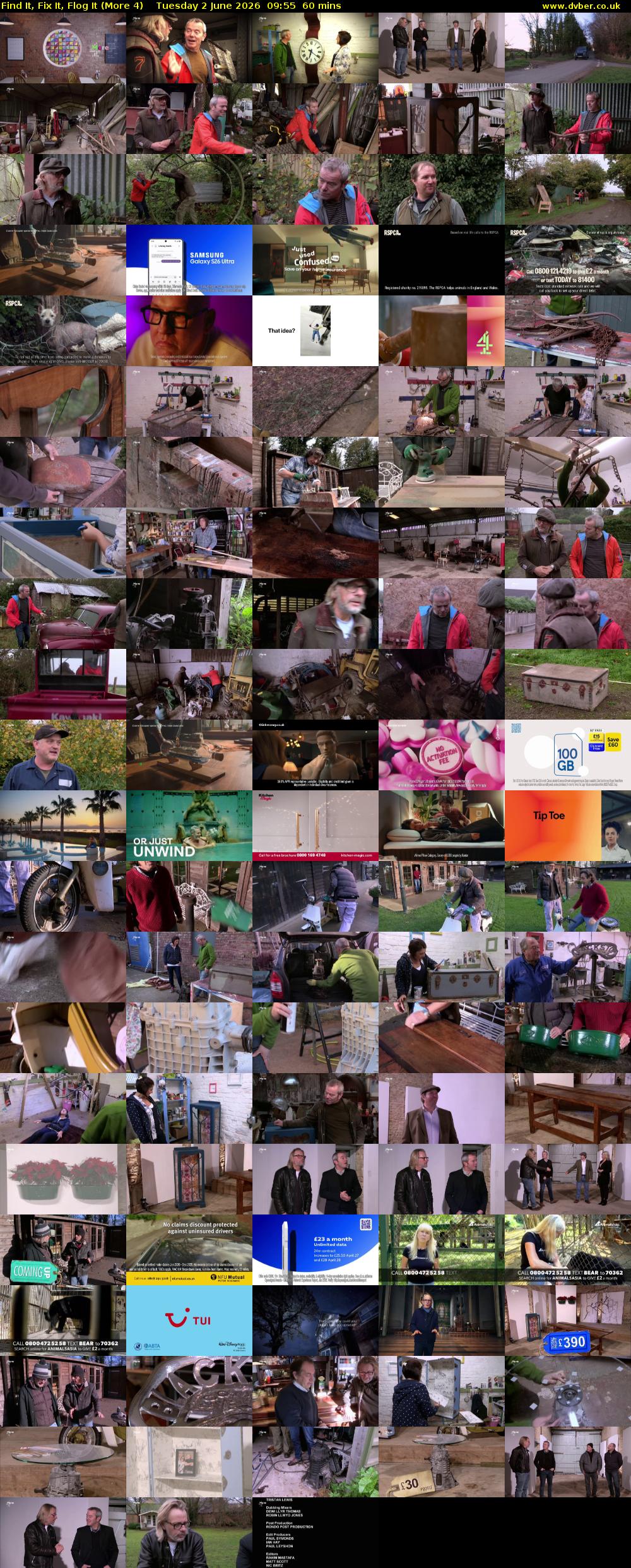 Find It, Fix It, Flog It (More 4) Tuesday 2 June 2026 09:55 - 10:55