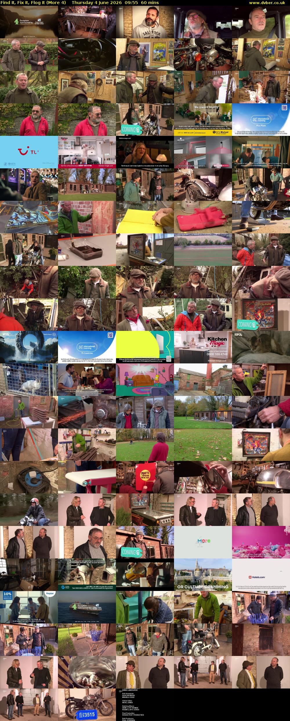 Find It, Fix It, Flog It (More 4) Thursday 4 June 2026 09:55 - 10:55
