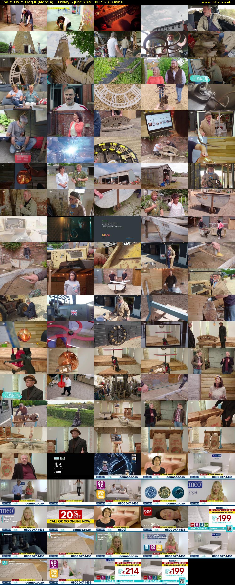 Find It, Fix It, Flog It (More 4) Friday 5 June 2026 08:55 - 09:55