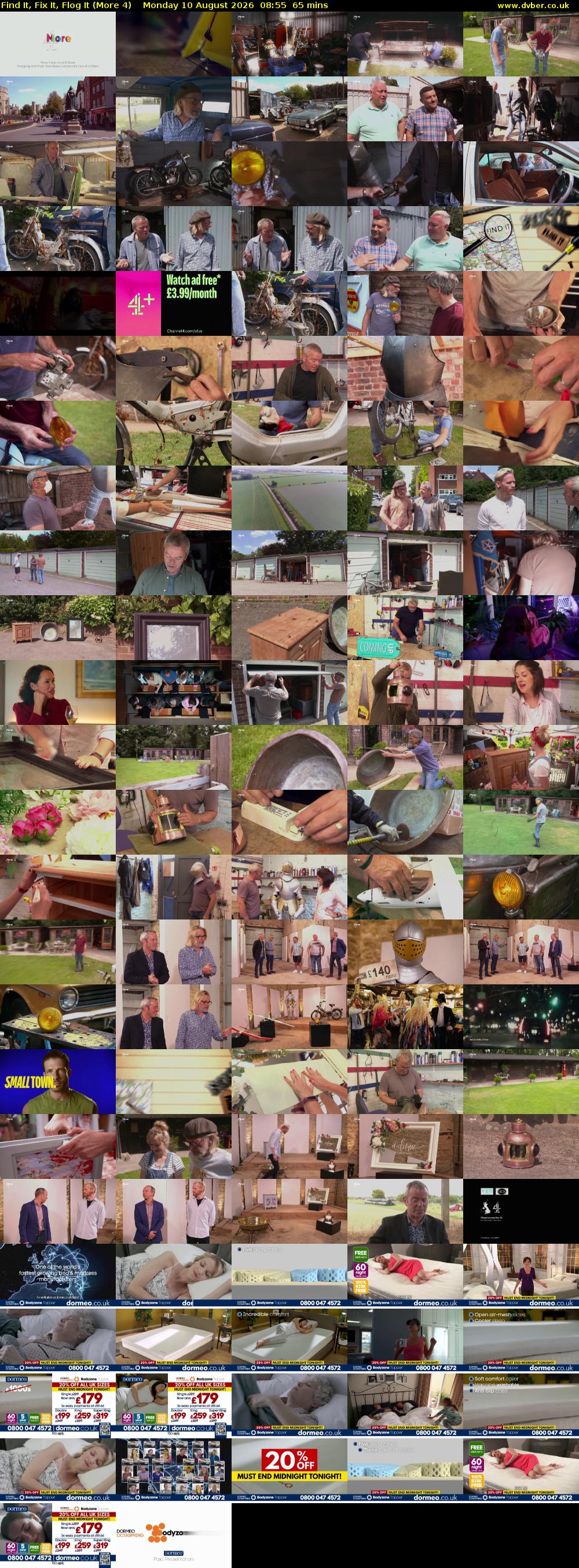 Find It, Fix It, Flog It (More 4) Monday 10 August 2026 08:55 - 10:00
