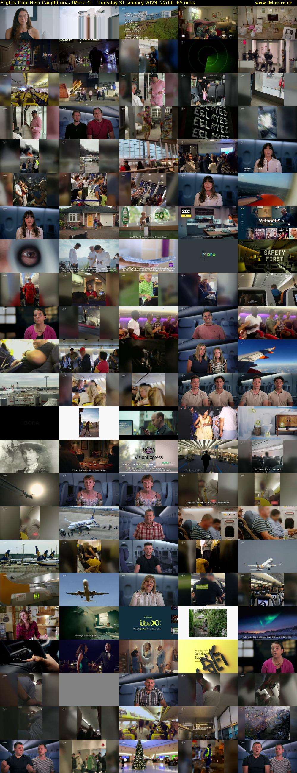 Flights from Hell: Caught on... (More 4) Tuesday 31 January 2023 22:00 - 23:05