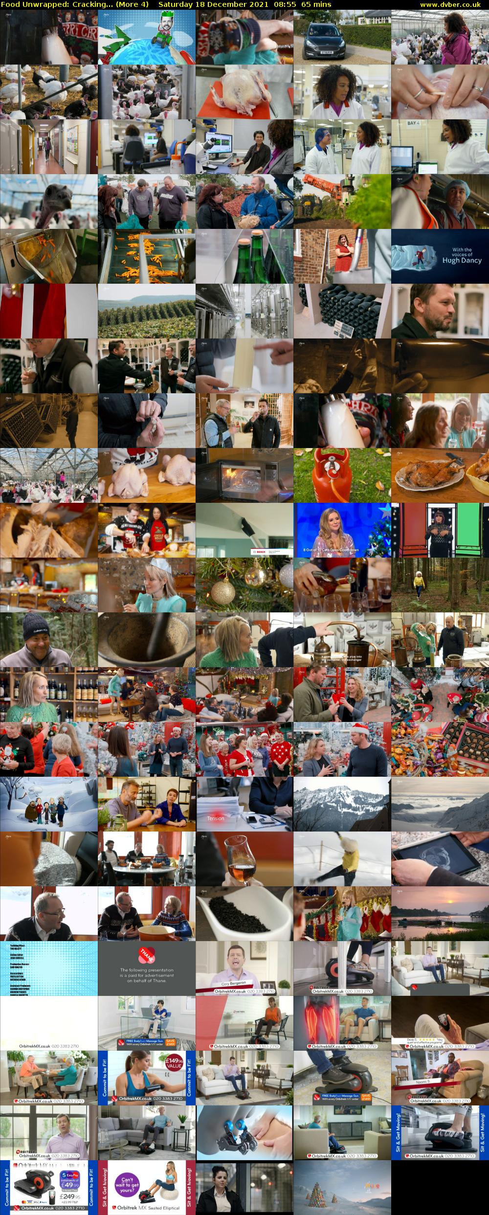 Food Unwrapped: Cracking... (More 4) Saturday 18 December 2021 08:55 - 10:00