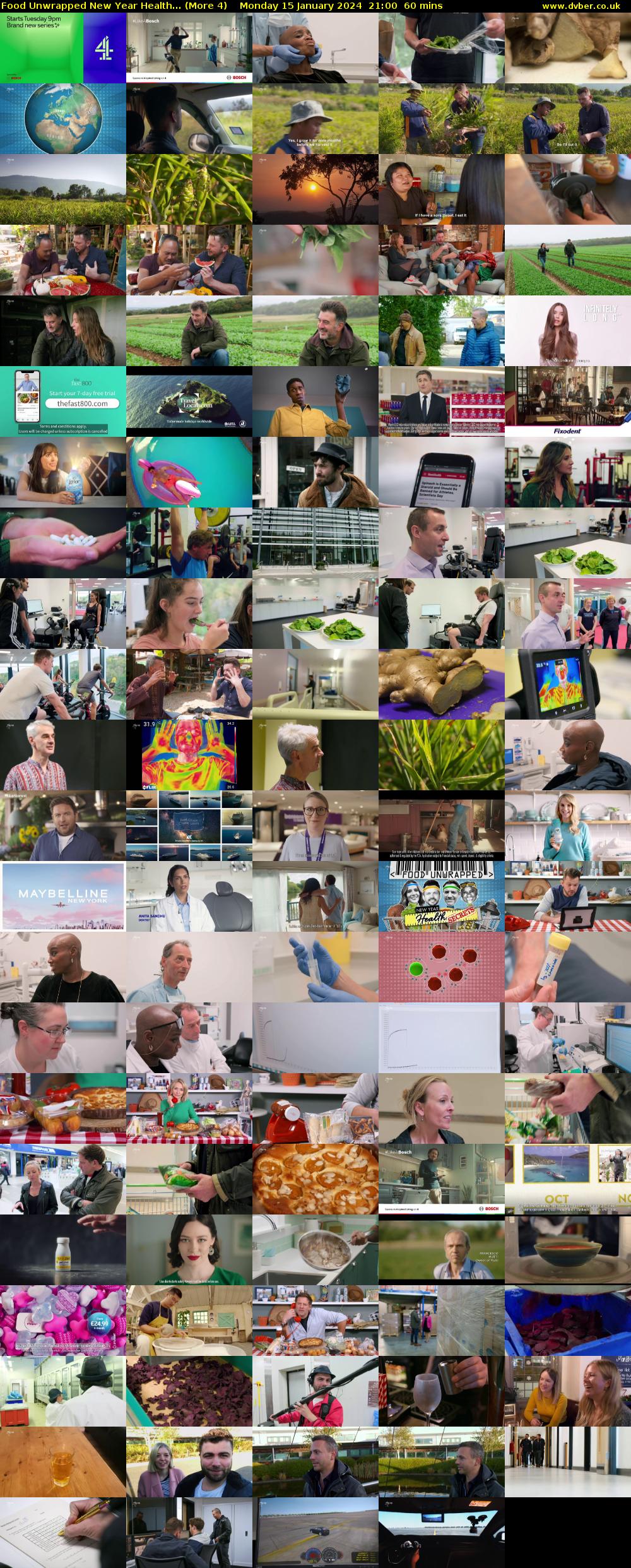 Food Unwrapped New Year Health... (More 4) Monday 15 January 2024 21:00 - 22:00