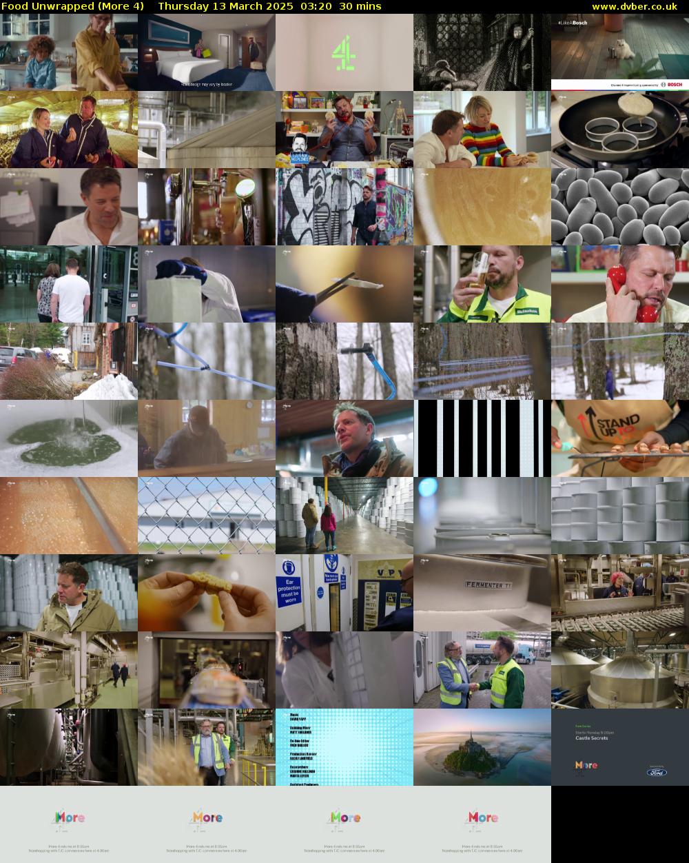 Food Unwrapped (More 4) Thursday 13 March 2025 03:20 - 03:50