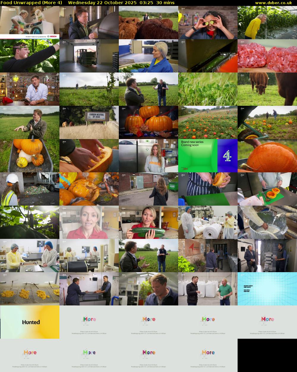 Food Unwrapped (More 4) Wednesday 22 October 2025 03:25 - 03:55