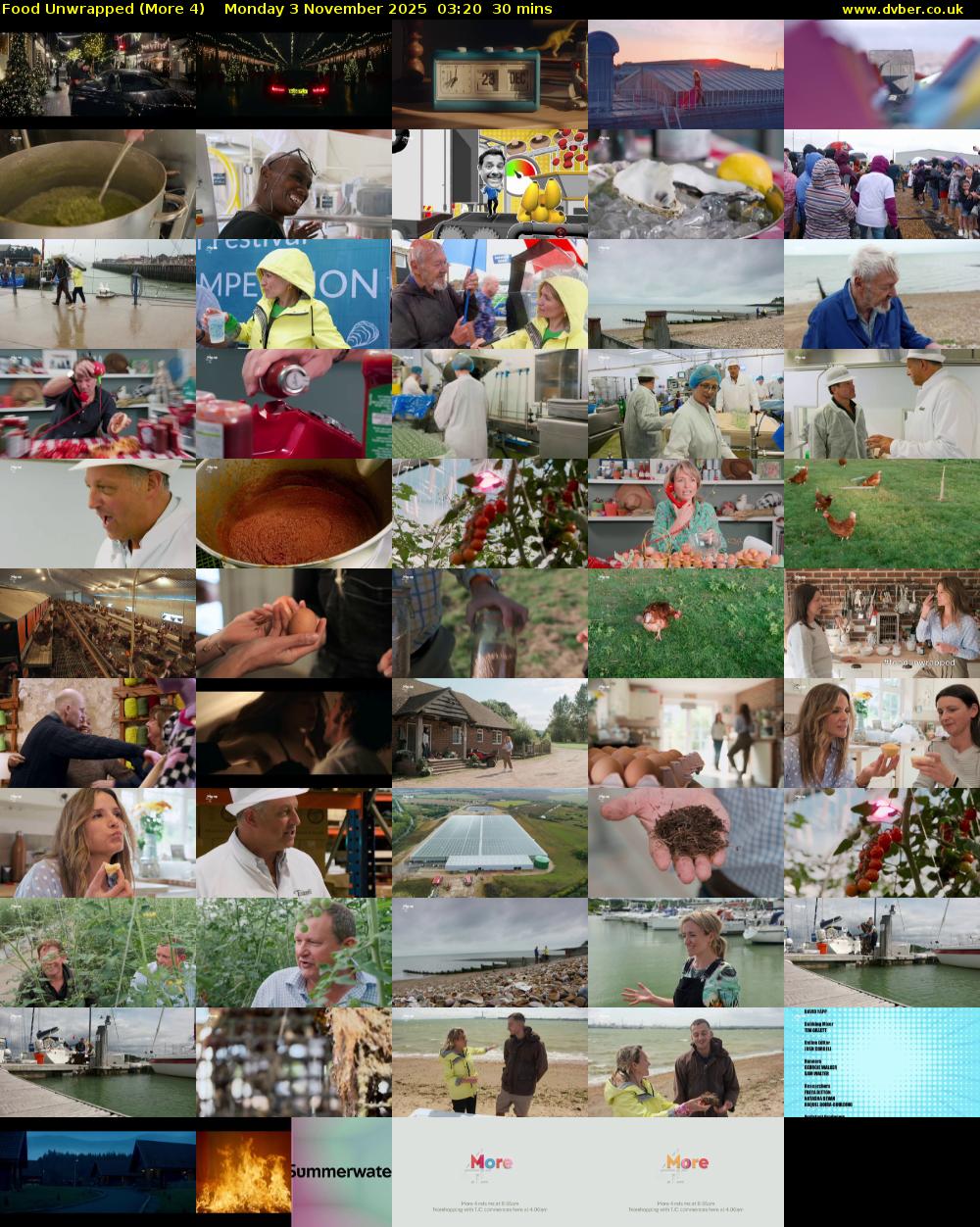 Food Unwrapped (More 4) Monday 3 November 2025 03:20 - 03:50