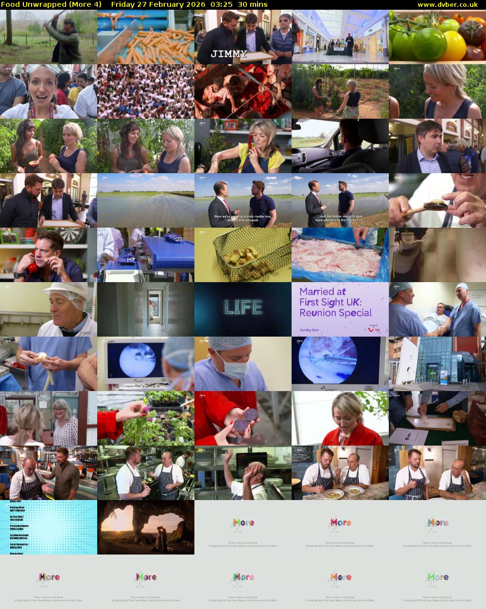 Food Unwrapped (More 4) Friday 27 February 2026 03:25 - 03:55
