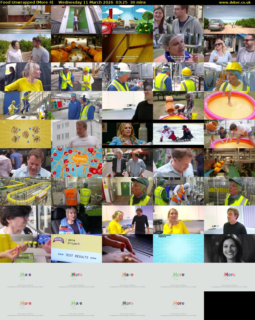 Food Unwrapped (More 4) Wednesday 11 March 2026 03:25 - 03:55