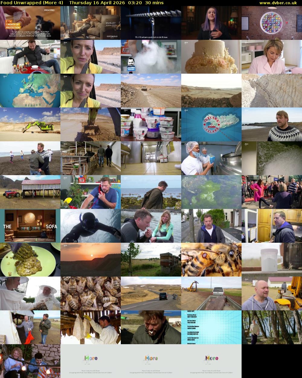 Food Unwrapped (More 4) Thursday 16 April 2026 03:20 - 03:50