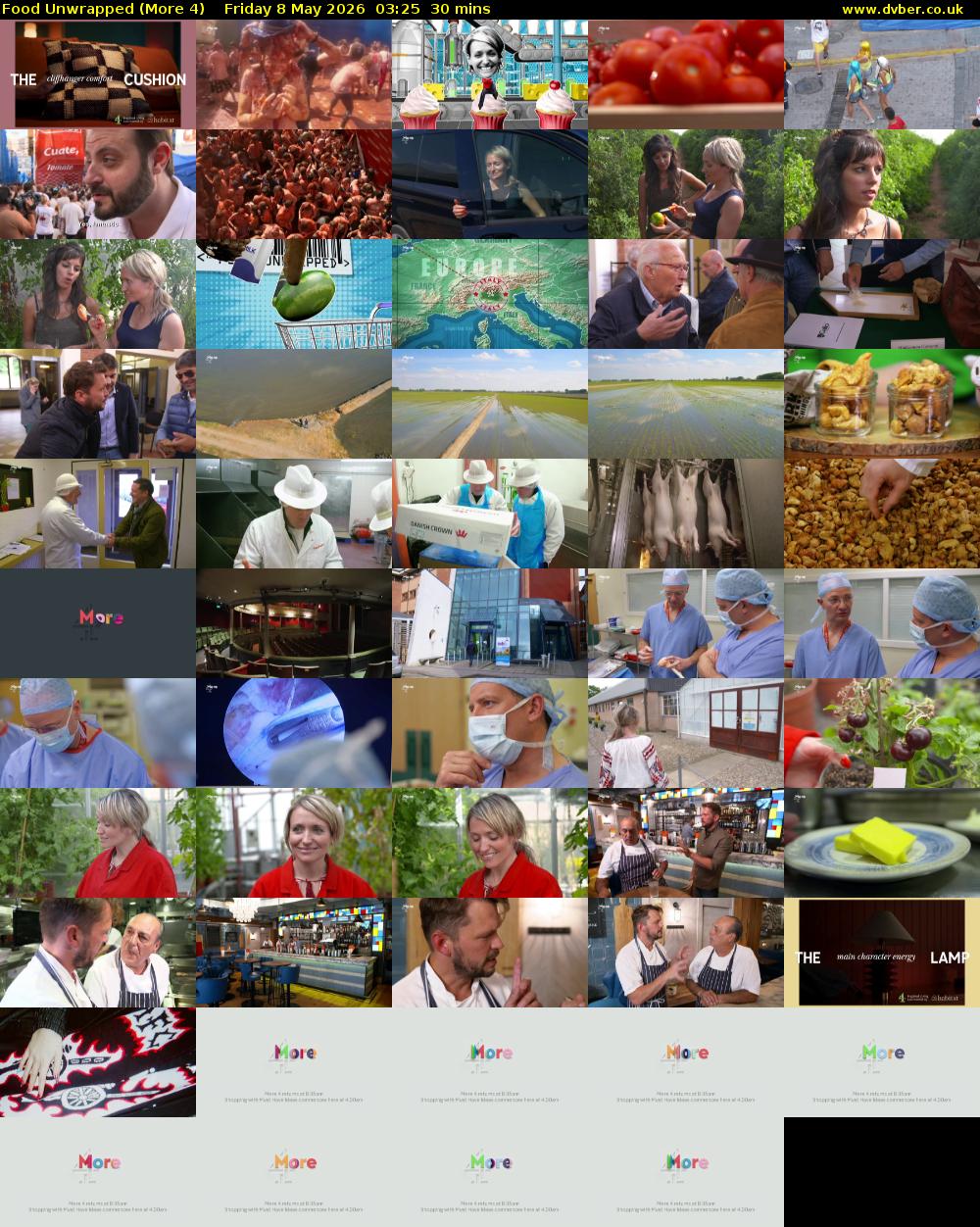 Food Unwrapped (More 4) Friday 8 May 2026 03:25 - 03:55