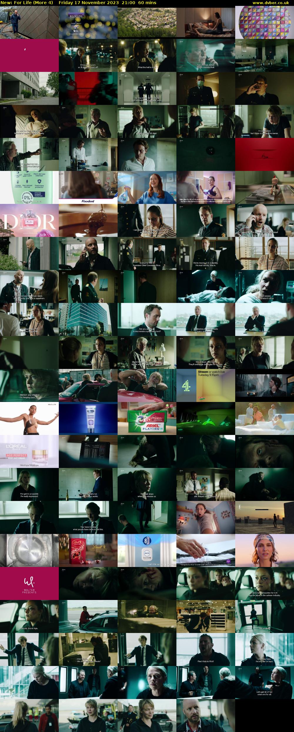 For Life (More 4) Friday 17 November 2023 21:00 - 22:00