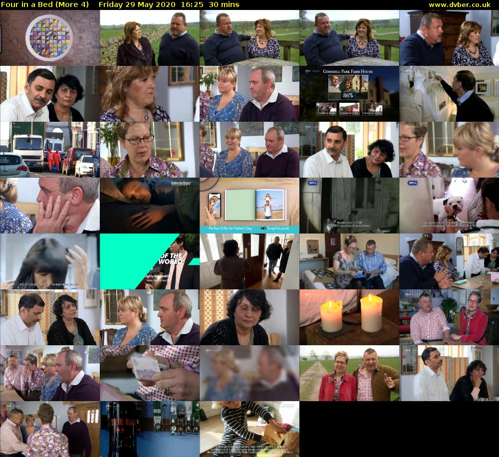 Four in a Bed (More 4) Friday 29 May 2020 16:25 - 16:55