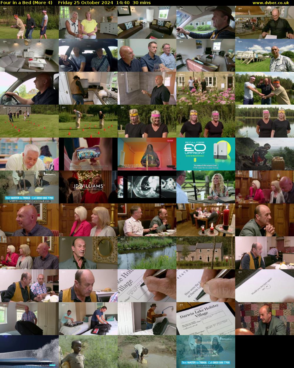 Four in a Bed (More 4) Friday 25 October 2024 14:40 - 15:10