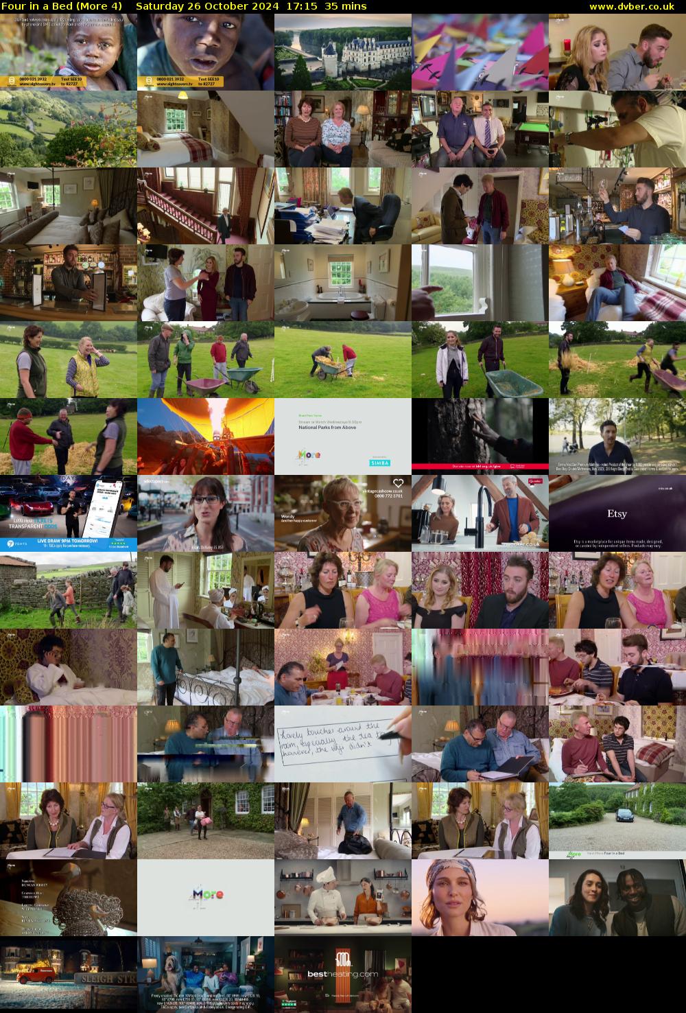 Four in a Bed (More 4) Saturday 26 October 2024 17:15 - 17:50