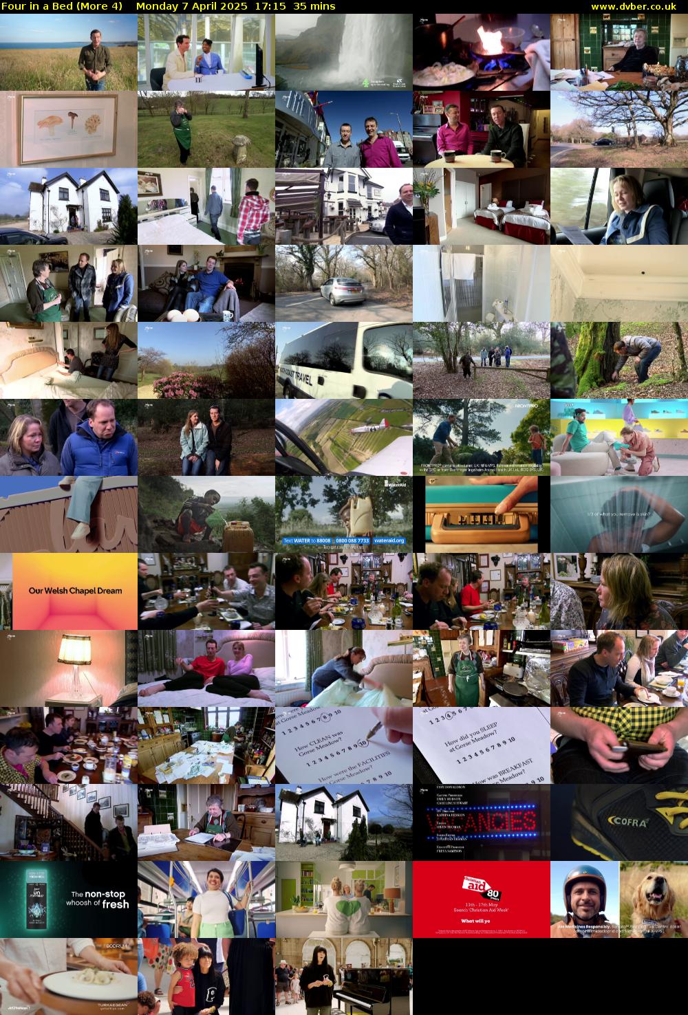 Four in a Bed (More 4) Monday 7 April 2025 17:15 - 17:50