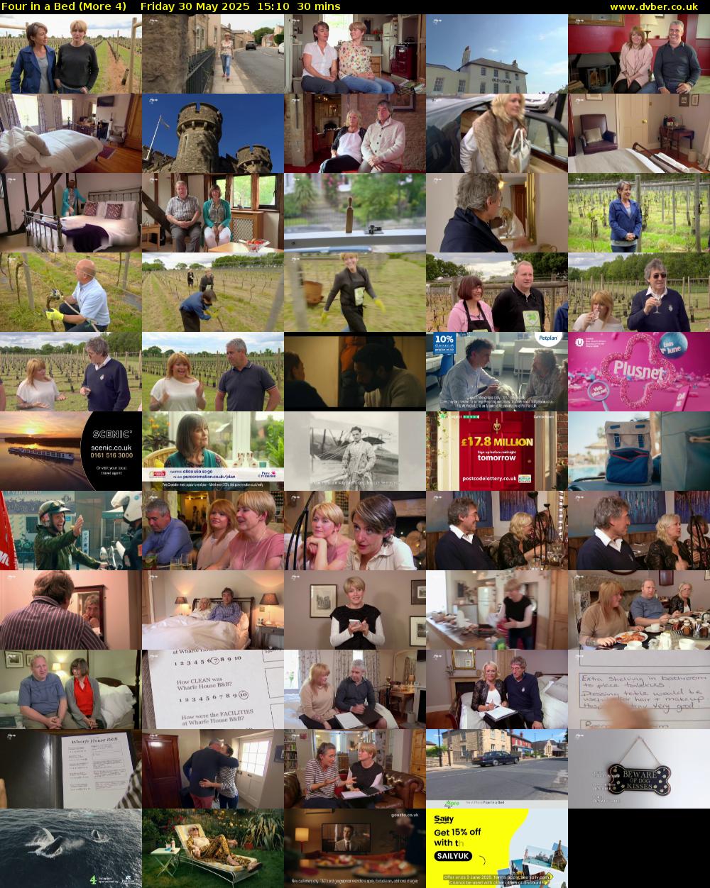 Four in a Bed (More 4) Friday 30 May 2025 15:10 - 15:40