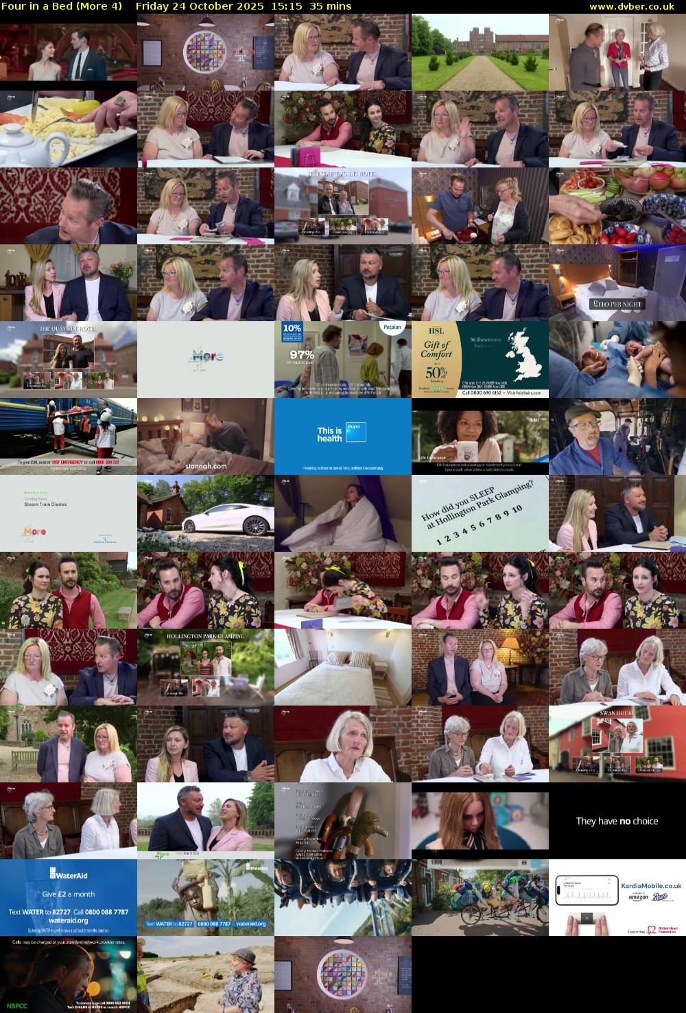 Four in a Bed (More 4) Friday 24 October 2025 15:15 - 15:50
