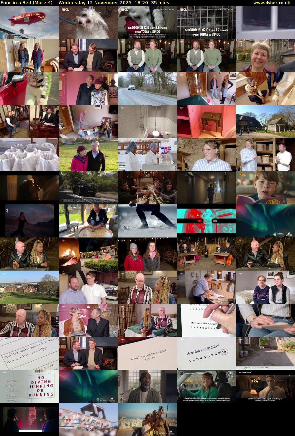 Four in a Bed (More 4) Wednesday 12 November 2025 18:20 - 18:55