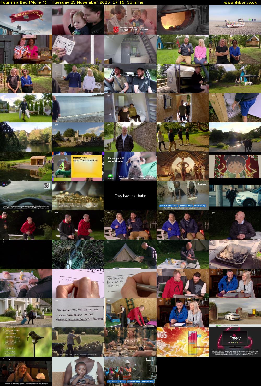 Four in a Bed (More 4) Tuesday 25 November 2025 17:15 - 17:50