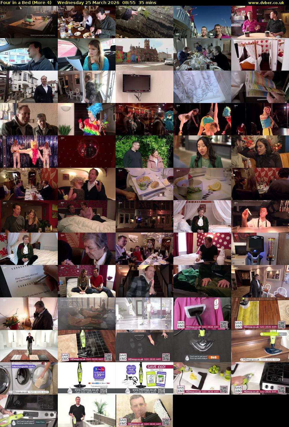 Four in a Bed (More 4) Wednesday 25 March 2026 08:55 - 09:30
